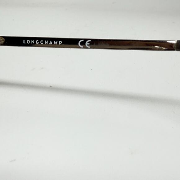 Longchamp Eyeglasses Frames LO2639 036 Clear Gray Horn Gold 52-17-140 H18142 - Picture 6 of 7
